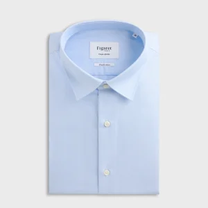 Chemise Ajustée bleue