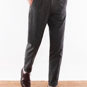 Pantalon Chaud Gris Anthracite