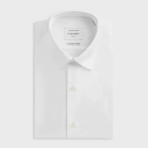 Chemise Semi-ajustée Voyage blanche