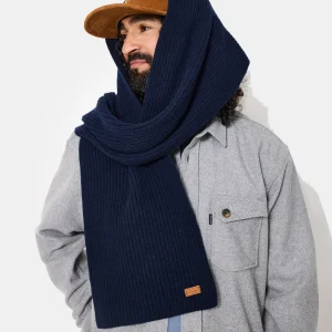 ECHARPE FRENCH SCARF BLEU MARINE