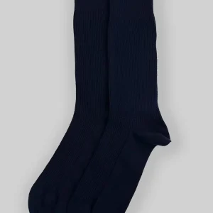 Chaussettes Texturées Bleues