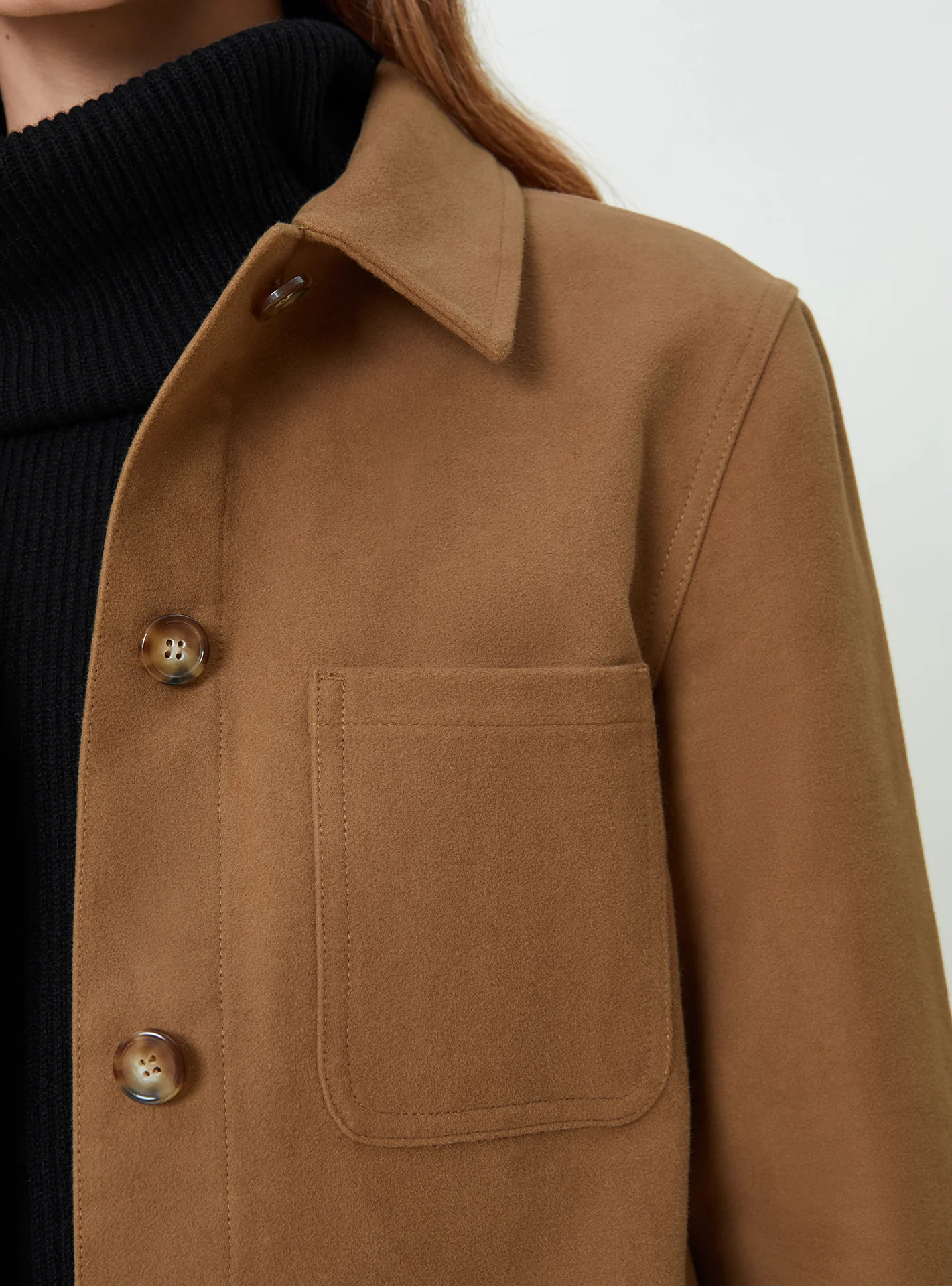 Veste de travail Audrey Camel – Image 5