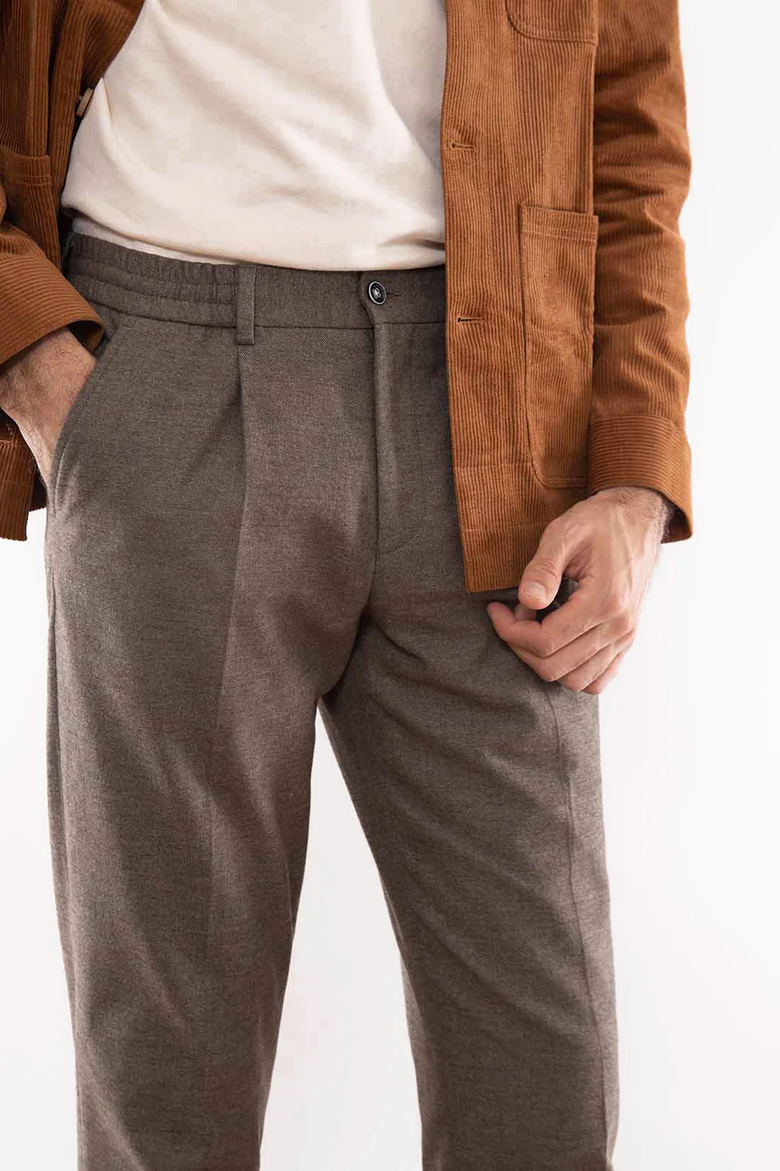 Pantalon Chaud Beige – Image 3