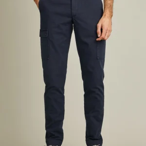 Pantalon cargo bleu marine