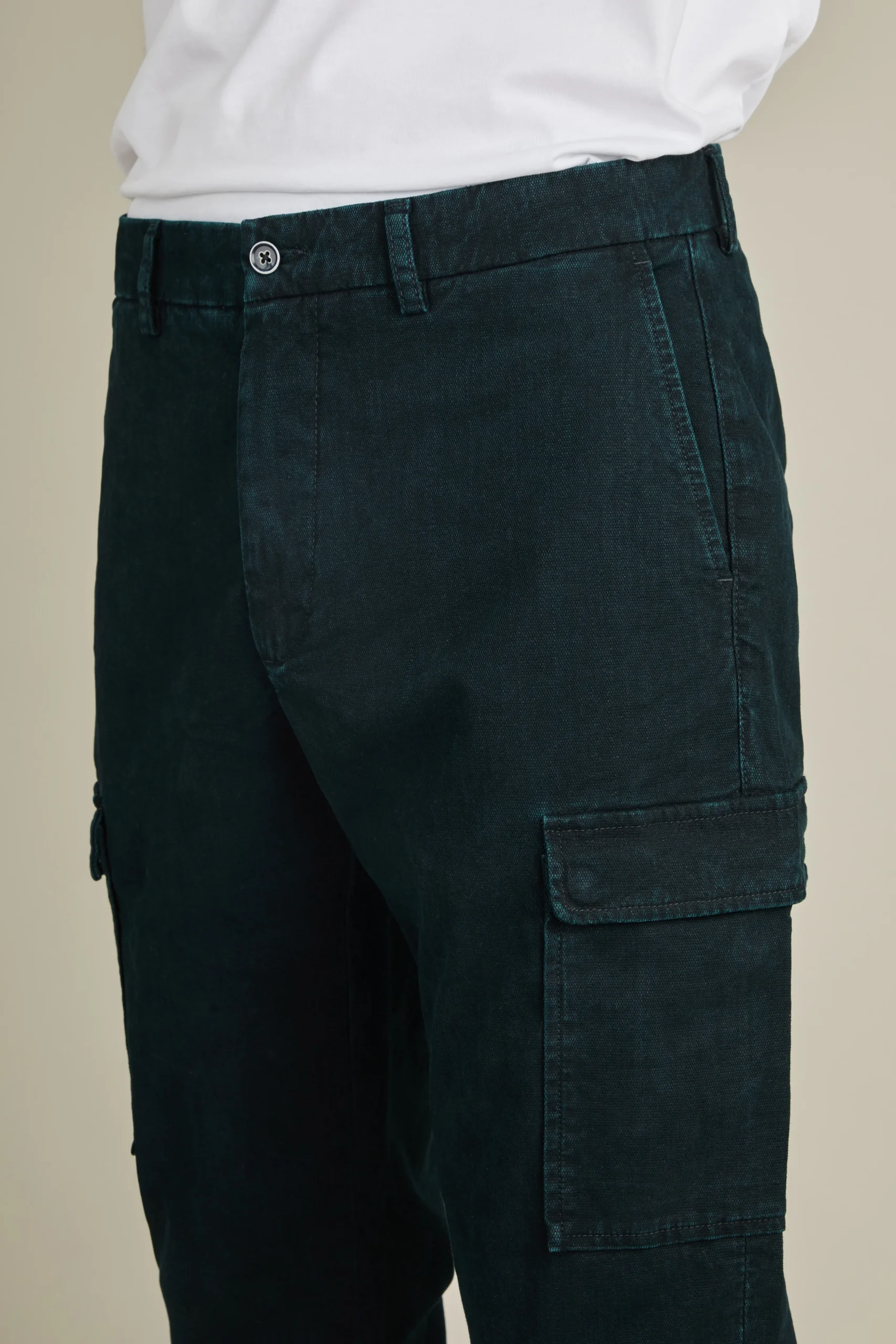 Pantalon cargo vert – Image 4