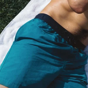Maillot De Bain Bleu Canard