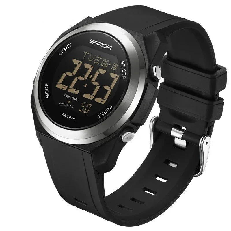 Montre Digitale Unisexe – Sport, LED & Multifonction – Image 2